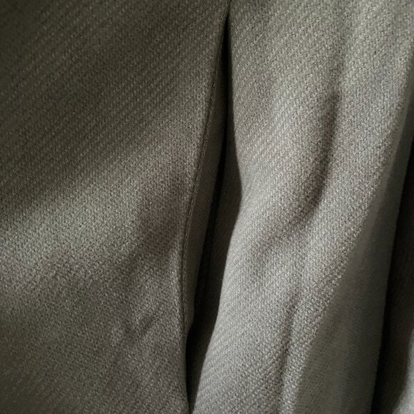 Joan Rivers Womens Gray Tweed Button Front Cape Coat Size 1X - Picture 6 of 9